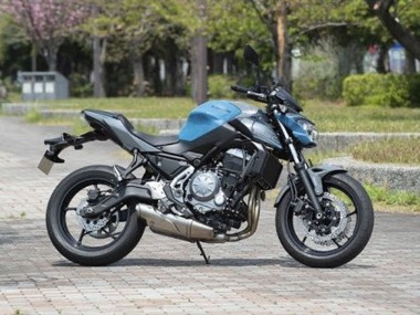Meilleurs Carénages Moto Kawasaki Ninja Z650 2017-2019 - Bleu Foncé
