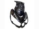 Carénages Moto Kawasaki Z1000SX 2010-2016 - Noir Brillant Or Blanc Mobil West