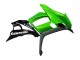Carénages Moto Kawasaki Z1000SX 2010-2018 - Noir Brillant Noir Mat Vert