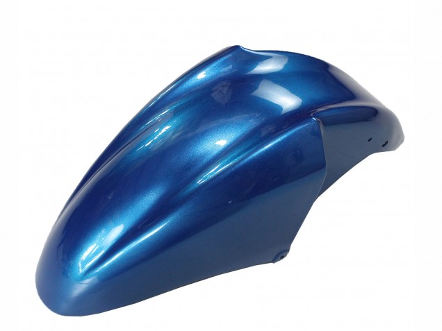 Carénages Moto Kawasaki ZZR400 1993-2007 - Bleu Argent Noir