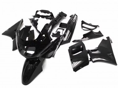 Meilleurs Carénage Moto Kawasaki ZZR400 1993-2007 - Noir Brillant