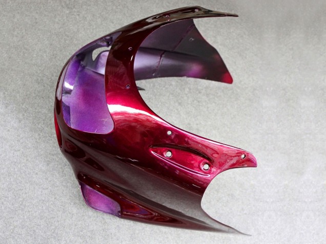 Carénage Moto Kawasaki ZZR1100 1993-2003 - Rouge Foncé