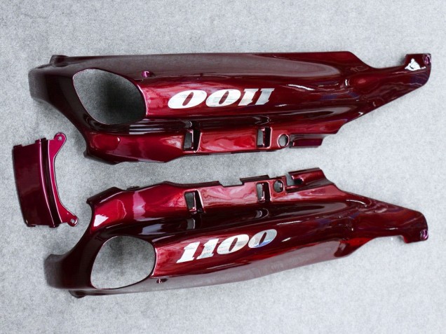 Carénage Moto Kawasaki ZZR1100 1993-2003 - Rouge Foncé