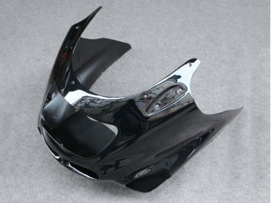 Meilleurs Carénage Moto Kawasaki ZZR1100 1993-2003 - Noir Brillant