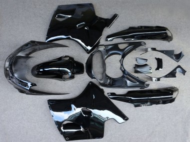 Meilleurs Carénage Moto Kawasaki ZZR1100 1993-2003 - Noir Brillant