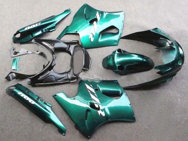 Meilleurs Carénages Moto Kawasaki ZZR1100 1993-2003 - Vert Brillant