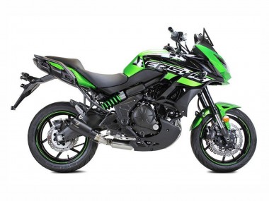 Meilleurs Carénage Moto Kawasaki Versys 650 2015-2021 - Vert Noir