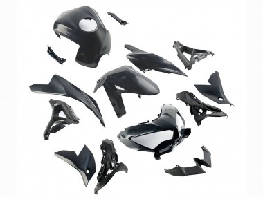 Meilleurs Carénages Moto Kawasaki Versys 650 2022-2025 - Noir Brillant