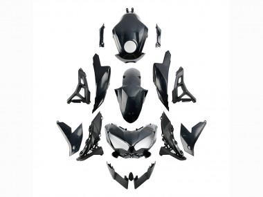 Meilleurs Carénages Moto Kawasaki Versys 650 2022-2025 - Noir Brillant
