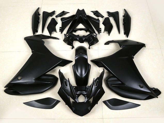 Carénages Moto Yamaha FZ6R 2009-2015 - Noir Mat