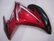 Carénages Moto Yamaha FZ6R 2009-2015 - Rouge Blanc Noir