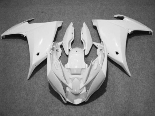 Carénages Moto Yamaha FZ6R 2009-2015 - Blanc