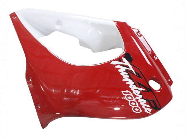 Kits Carénage Moto Yamaha YZF 1000R Thundecourses 1997-2007 - Rouge Noir Blanc Thundecourses