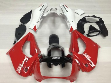 Meilleurs Carénage Moto Yamaha YZF 1000R Thundecourses 1997-2007 - Rouge Noir Blanc Thundecourses