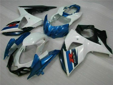 Meilleurs Kits Carénages ABS Suzuki GSXR 1000 2009-2016 - Blanc Bleu Noir