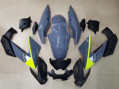 Meilleurs Carénages Moto Yamaha XJ6 2009-2012 - Gris Jaune