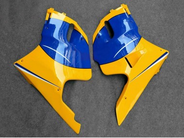 Meilleurs Carénages Moto Yamaha TZR250 3XV 1991-1994 - Jaune Bleu Blanc