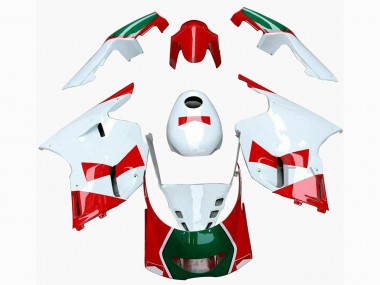 Meilleurs Carénages Moto Yamaha TZR250 3XV 1991-1994 - Blanc Rouge Vert