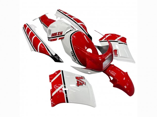 Carénages Moto Yamaha RZV500 / RD500 1985-1987 - Blanc Rouge Noir