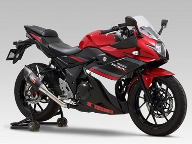 Meilleurs Carénages Moto Suzuki GSX250R 2017-2020 - Rouge Blanc Noir