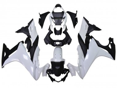 Meilleurs Kits Carénage Moto ABS Suzuki GSX250R 2017-2020 - Blanc Noir