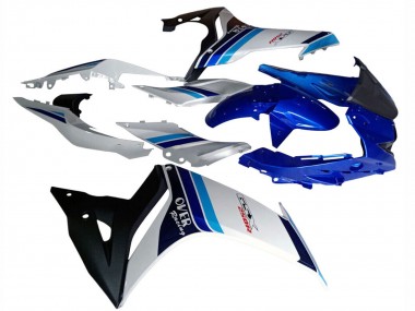 Meilleurs Carénages Moto Suzuki GSX250R 2017-2020 - Blanc Bleu Noir Courses