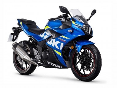 Meilleurs Carénages Moto Suzuki GSX250R 2017-2020 - Bleu Jaune