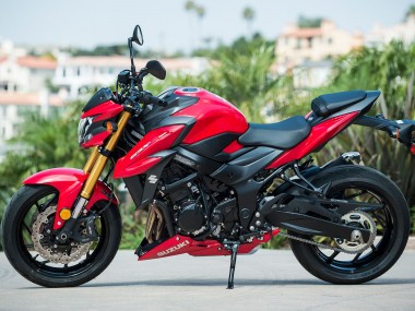 Meilleurs Carénages Moto Suzuki GSX-S 750 2017-2022 - Noir Rouge