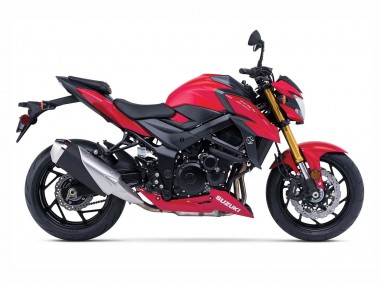 Meilleurs Carénages Moto Suzuki GSX-S 750 2017-2022 - Rouge Noir