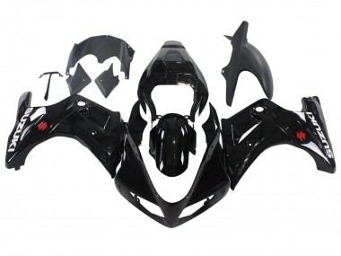 Meilleurs Carénage Moto Suzuki SV650 2003-2013 - Noir Brillant