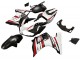 Carénages Moto Suzuki SV650 2003-2013 - Blanc Rouge Noir