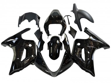 Meilleurs Carénages Moto Suzuki SV650 2003-2013 - Noir Brillant