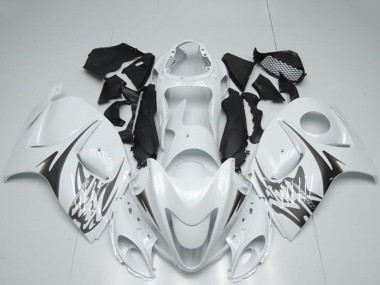 Meilleurs Carénages Moto Suzuki GSXR 1300 Hayabusa 2008-2020 - Blanc