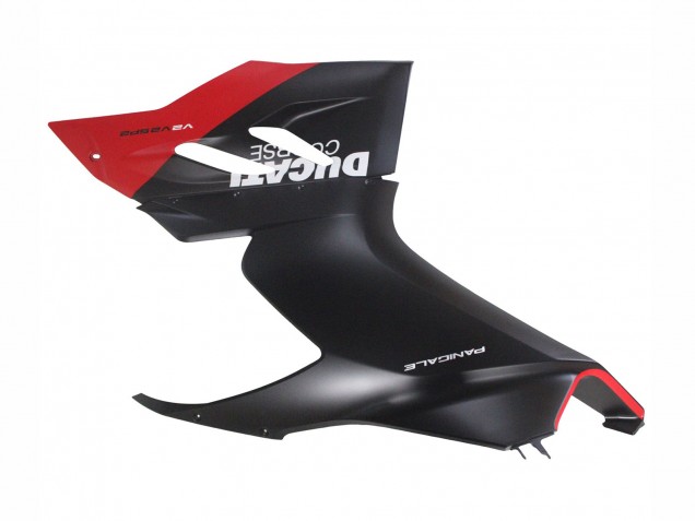 Carénages Moto Ducati Panigale V2 2020-2024 - Rouge Noir Mat Corse