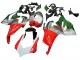 Carénages Moto Ducati Panigale V2 2020-2024 - Argent Rouge Vert