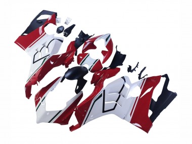 Meilleurs Carénages Moto Ducati Panigale V4 V4S 2020-2021 - Blanc Rouge Vert Noir Mat