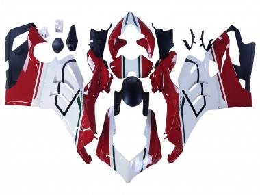 Meilleurs Carénages Moto Ducati Panigale V4 V4S 2020-2021 - Blanc Rouge Vert Noir Mat