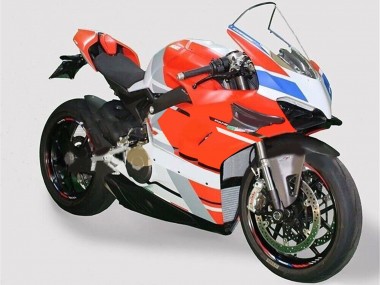 Meilleurs Carénages Moto Ducati Panigale V4 V4S 2020-2021 - Blanc Bleu Rouge Noir Brillant