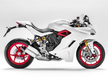 Meilleurs Carénages Moto Ducati Supersport 939/939S 2017-2022 - Blanc