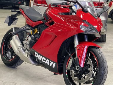 Meilleurs Carénages Moto Ducati Supersport 939/939S 2017-2022 - Rouge Noir