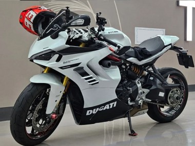 Meilleurs Carénages Moto Ducati 2021-2024 Ducati Supersport 950/950S 2021-2024 - Blanc Noir