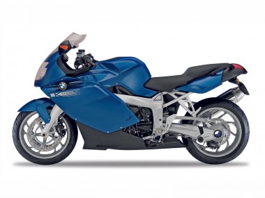 Meilleurs Carénages Moto BMW K1200S 2005-2010 - Bleu Foncé Noir