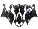 Carénages Moto BMW K1200S 2005-2010 - Noir Brillant Noir Mat Bleu Doubler