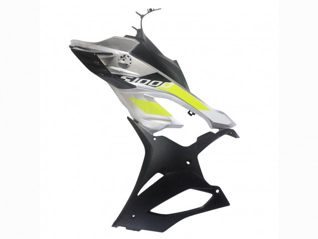 Carénages Moto BMW S1000RR 2023-2024 - Argent Noir Mat Vert Citron