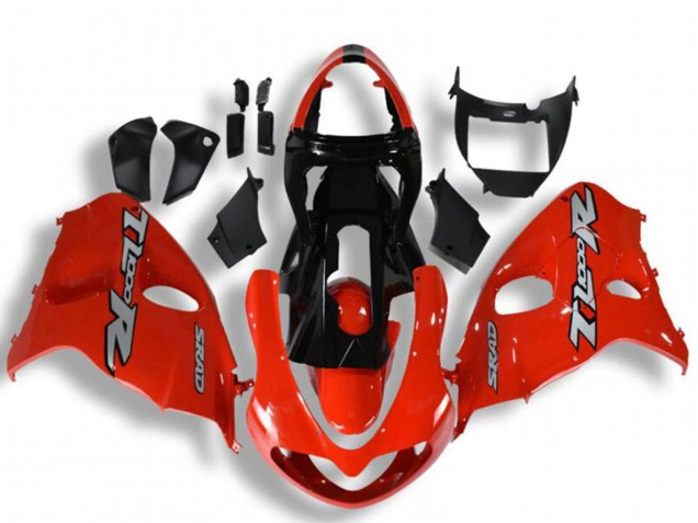 Carénages Moto Suzuki TL1000R 1998-2003 - Rouge Argent Noir Brillant
