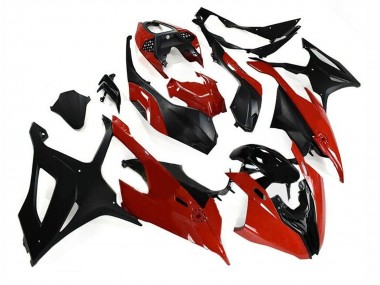 Meilleurs Kits Carénage Moto BMW S1000RR 2019-2022 - Noir Rouge