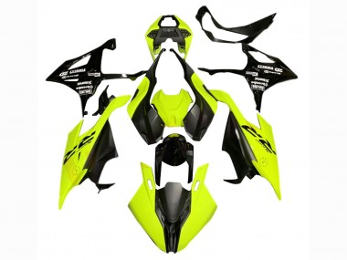 Meilleurs Carénages Moto BMW S1000RR 2019-2022 - Vert Citron Noir