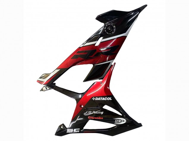 Carénages Moto BMW S1000RR 2019-2022 - Noir Rouge Foncé