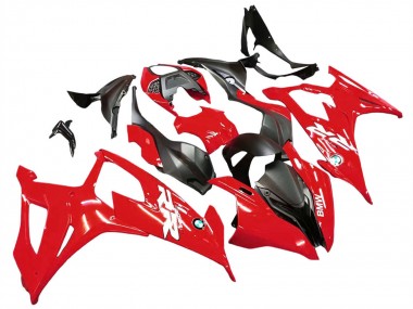 Meilleurs Kits Carénage Moto BMW S1000RR 2019-2022 - Rouge Noir