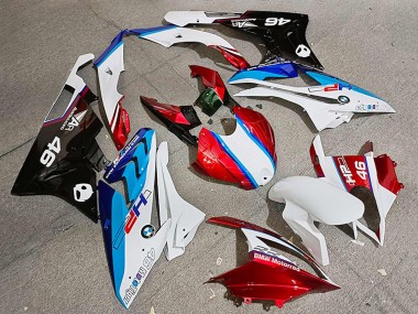 Meilleurs Carénages Moto BMW S1000RR 2019-2022 - Rouge Blanc Bleu 46